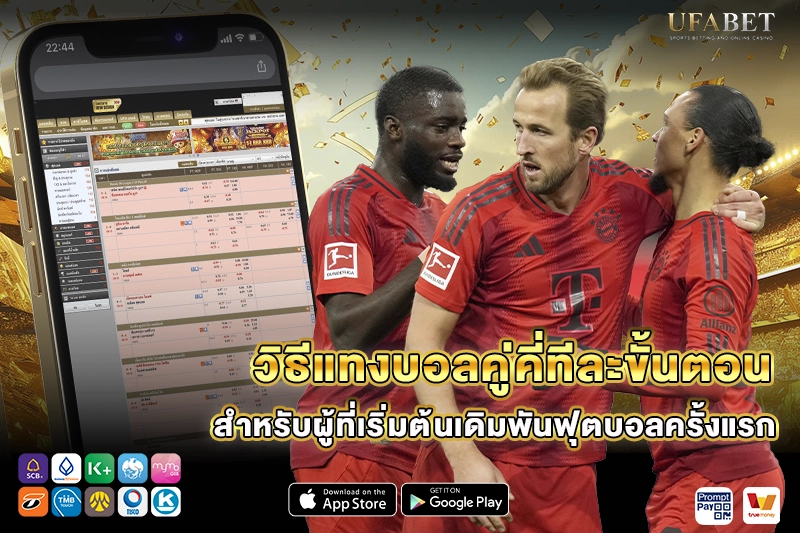 วิธีแทงบอลคู่คี่ทีละขั้นตอน